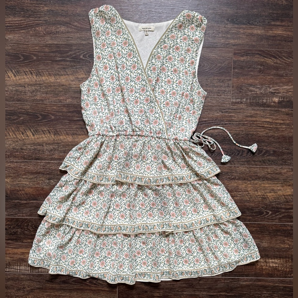 MAX STUDIO Floral Dress Medium - Picture 1 of 8